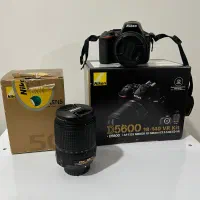 دوربین نیکون d5600 به همراه لنز 18-140 و 50mm G