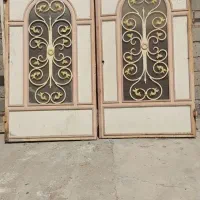 فروش درب حیاط بیرون باز