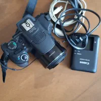 دوربین  و فلش کانن Canon Powershot SX60 HS|دوربین عکاسی و فیلم‌برداری|کرج, فاز ۳ گوهردشت|دیوار