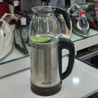 چای ساز روهمی بوش/کتری برقی استیل اتومات