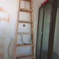 نردبان چوبی ۶پله