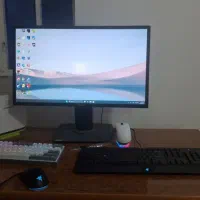 سیستم گیمینگ کامل همراه کیس مانیتور وموس کیبورد