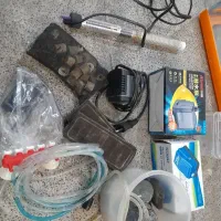 آکواریوم نو به همراه وسایل نو فروشی