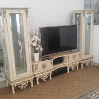 مبل سلطنتی و بوفه میز تلوزیون|مبلمان خانگی و میز عسلی|مریوان, |دیوار