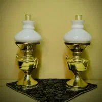 چراغ گردسوز قدیمی نفتی لامپا یا لمپا