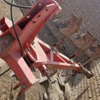 گاوآهن ۴ خیش دوطرفه تراکتور آهنگری محمدزاده مشهد|ماشینآلات صنعتی|تایباد, |دیوار