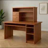 میز تحریر اداری و کتابخانه
