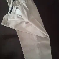 شلوار مردانه سفید ایتالیایی سایز ۴۴