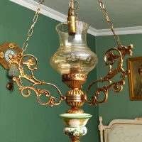 لوستر تک شعله آنتیک قدیمی