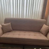 مبل ۷نفره در حد نو و کم کارکرد|مبلمان خانگی و میز عسلی|رشت, رودباری|دیوار