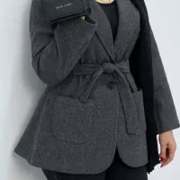 انواع مانتوی پشمی