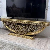 میز تلویزیون تمام چوب راش.پرکار|میز تلویزیون|تهران, شهید رجایی|دیوار