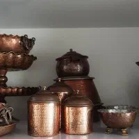 ظروف مسی سالم و نو