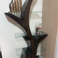 استند دکوراتیو چوبی مدرن-شیک و خاص