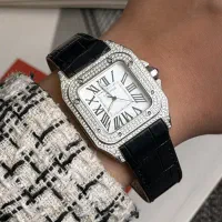 کارتیر فول نگین بند چرمی