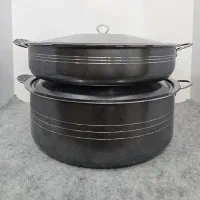 قابلمه بزرگ سایز ۶۲ پاراب و تابه سایز۶۲ پاراب باهم