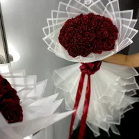 دسته گل روبانی