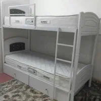 تخت دوطبقه جداشونده|تخت و سرویس خواب|قم, نیروگاه|دیوار
