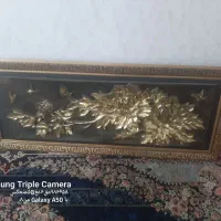 قاب عکس طلایی رنگ  ثابت