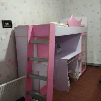 سرویس خواب کامل کودک|تخت و سرویس خواب|مشکین‌دشت, |دیوار