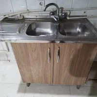 کابینت زیرسینک ازجنسPvsبه همراه شیر وسینک