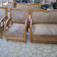 مبل هفت نفره راحتی کارکرده|مبلمان خانگی و میز عسلی|اصفهان, گلزار|دیوار