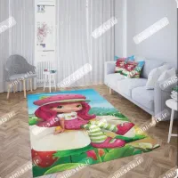 فرش دختر توت فرنگی