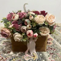 سبد گل مصنوعی|گل مصنوعی|سلطانیه, |دیوار