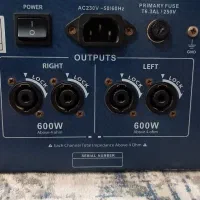 اکو امپلی فایر پاور میکسر به همراه ۲ عدد باند|سیستم صوتی خانگی|اهواز, یوسفی|دیوار