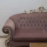 مبل ۳نفره به همراه میز عسلی|مبلمان خانگی و میز عسلی|تهران, مینای شمالی (مخبر)|دیوار