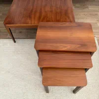 میز جلو مبلی عسلی بهمراه سه عدد میز کوچک پامیکس|مبلمان خانگی و میز عسلی|تهران, شهرک امید|دیوار