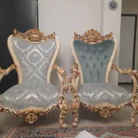 مبل کلاسیک ۷ نفره همیشه روش پارچه بوده|مبلمان خانگی و میز عسلی|رودهن, |دیوار