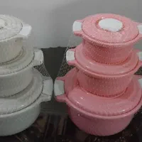 قابلمه پلاستیکی ۳عددی ۱۰۰هزارتومان