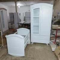 سیسمونی تخت و کمد نوزاد سرویس خواب کودک اتاق