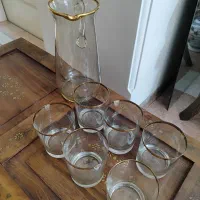 پارچ و لیوان قدیمی|ظروف سرو و پذیرایی|تهران, زرکش|دیوار