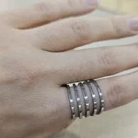 انواع انگشتر نو و کارکرده استیل|بدلیجات|تهران, آشتیانی|دیوار