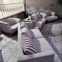 مبل راحتی ۷ نفره|مبلمان خانگی و میز عسلی|نیشابور, کوی یغما|دیوار