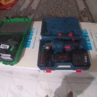 مینی فرز شارژی و تراز لیزری