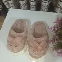 دمپایی رو فرشی پولیشی بچگانه