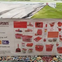 سرویس عروس ۵۸ تکه پلاستیکی