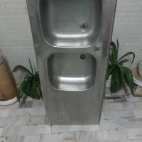 سینک دو لگنه رو کار