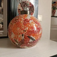 لوستر حبابی مدل خورده شیشه