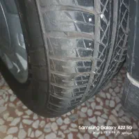 4حلقه لاستیک بارز۱۴ با رینگ و قالپاق ۸۰ درصد