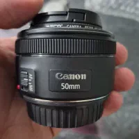 لنز کنون ۵۰ lenz fix 50