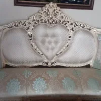 مبلمان سلطنتی۹نفره(فرحی)نو+لوسترسالنی زیبا|مبلمان خانگی و میز عسلی|اصفهان, لاله|دیوار