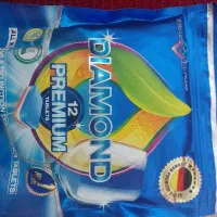 قرص ماشین ظرفشویی مدل دیاموند ۱۲ عددی