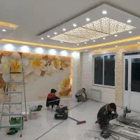 کاغذ دیواری کناف سقف کاذب (جشنواره زمستانه)