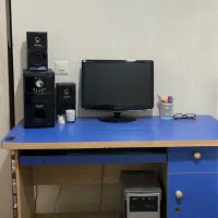 میز کامپیوتر ام دی اف به همراه صندلی