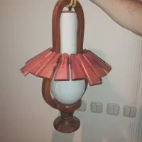 لوستر چوبی فانوسی