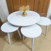 فروش انواع میزعسلی گرد و مستطیل|مبلمان خانگی و میز عسلی|محمدیه-قزوین, |دیوار